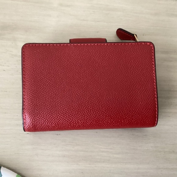 NWT Coach Mini Rowan Crossbody Bag & Matching Wallet Set - Red - Picture 7 of 16